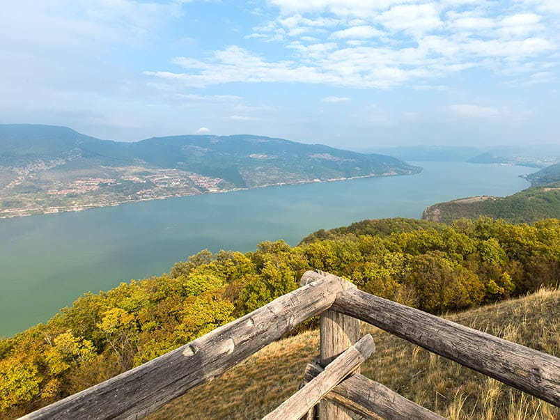 Kovilovo viewpoint in Derdap National Park, Serbia